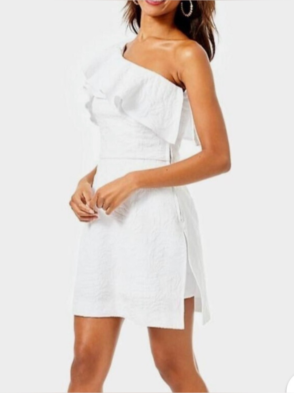 Lilly Pulitzer NWT Resort White Pineapple Pucker Jacquard Kipton Romper Size 6